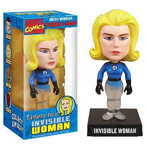 Fantastic Four - Invisible Woman Wacky Wobbler Bobblehead