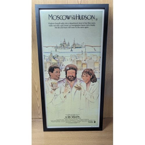 Daybill Movie Poster - Moscow on the Hudson 1984 Genuine Original Framed