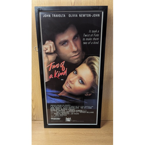 Daybill Movie Poster - Two of a Kind 1983 Genuine Original Framed
