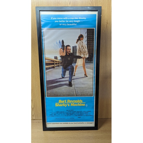 Daybill Movie Poster - Sharky's Machine 1981 Genuine Original Framed