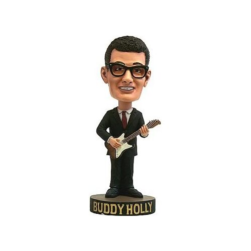 RARE BUDDY HOLLY BOBBLEHEAD HEAD KNOCKERS
