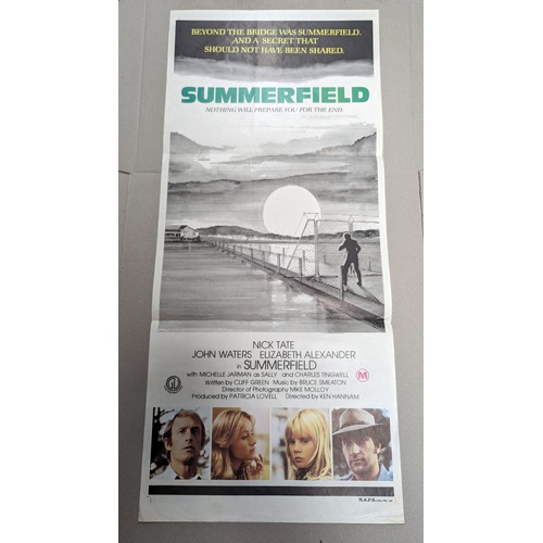 Daybill Movie Poster - Summerfield 1977 Nick Tate Genuine Original