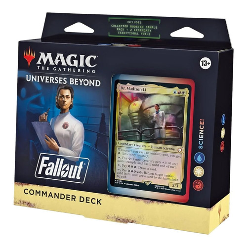 Magic The Gathering - Universes Beyond Fallout 'Science!' Commander Precon Deck
