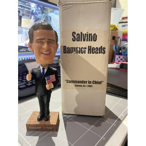 President GEORGE BUSH Commander in Chief Bobblehead