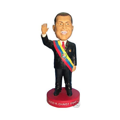HUGO CHAVEZ PRESIDENT VENEZUELA BOBBLEHEAD #41 / 100 [2009]