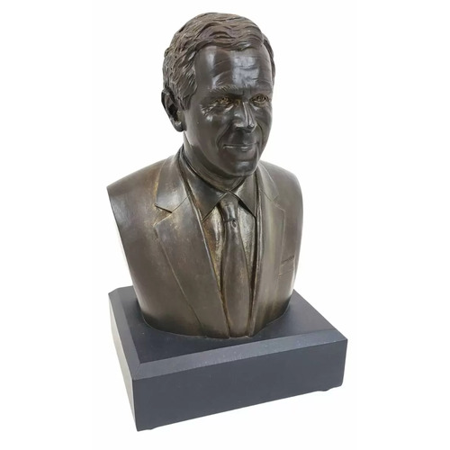 2001 George W. Bush 6 inch Souvenir Type Metal Bust