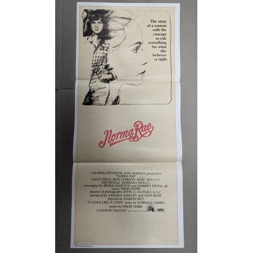 Daybill Movie Poster - Norma Rae 1979 Sally Field Genuine Original