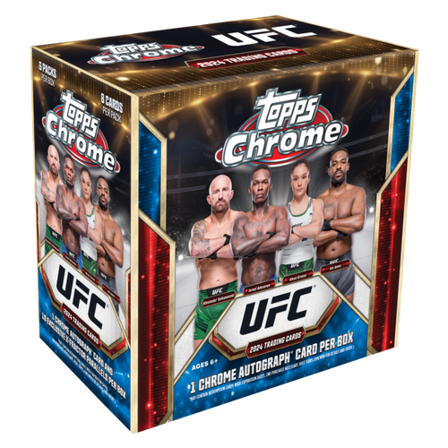 2024 Topps Chrome UFC Factory Sealed Mega Box Australian stock