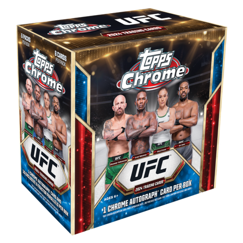 2024 Topps Chrome UFC Factory Sealed Mega Box Australian stock