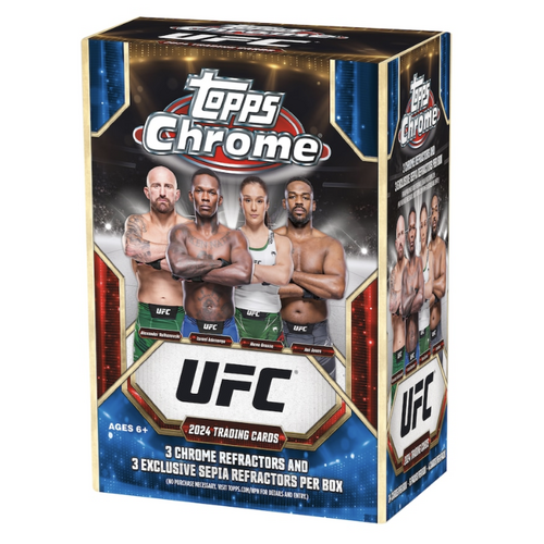 2024 Topps Chrome UFC Factory Sealed Value Box like blaster box