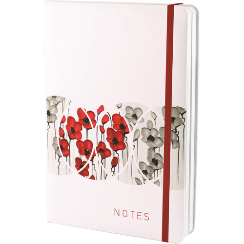 Anzac Poppy Recollections - Poppy Mpressions Fields of Poppies Notebook