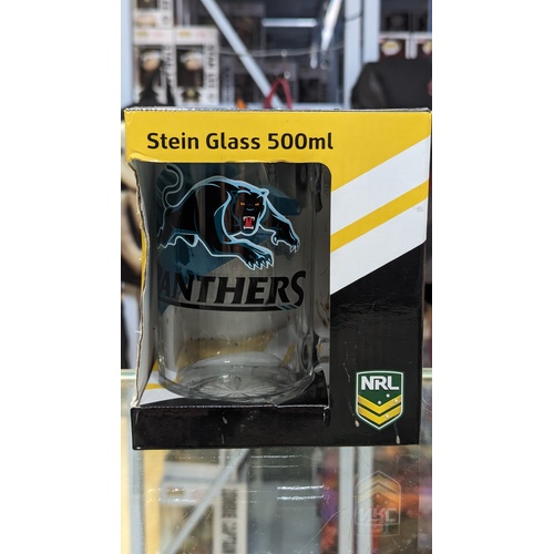 Penrith Panthers Stein Glass 500ml #2 NRL Rugby Collectable