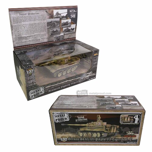 forces of valor 912042D GERMAN SD.KFZ.181 PZKPFW VI TIGER AUSF.E HEAVY TANK - TUNISIA 1943