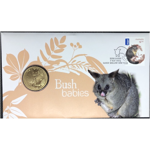 $1 PNC 2013 Bush Babies POSSUM Aus One Dollar Coin