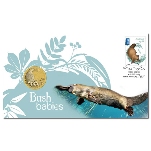 $1 PNC 2013 Bush Babies PLATYPUS Aus One Dollar Coin