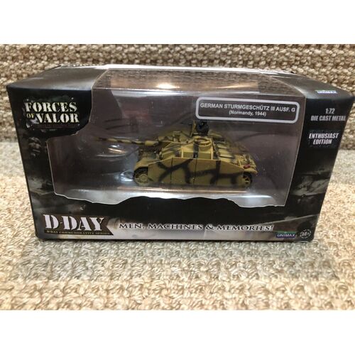 FORCES OF VALOR -GERMAN STURMGESCHUTZ III AUSF. G Normandy, 1944 1:72 85036