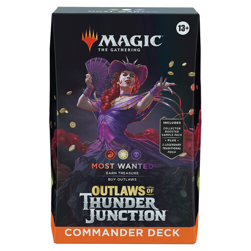 Magic: The Gathering - TCG - Outlaws of Thunder Junction Commander Deck - most wanted