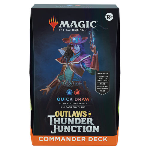 Magic: The Gathering - TCG - Quick draw Outlaws of Thunder Junction Commander Deck - 