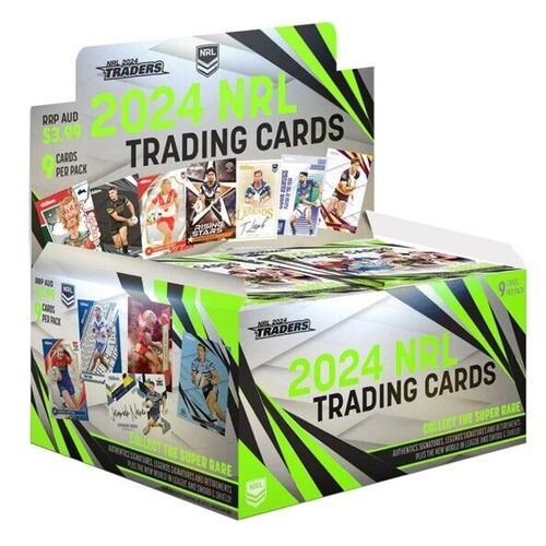 2024 NRL Traders Factory Sealed Retail Box 36 Packs