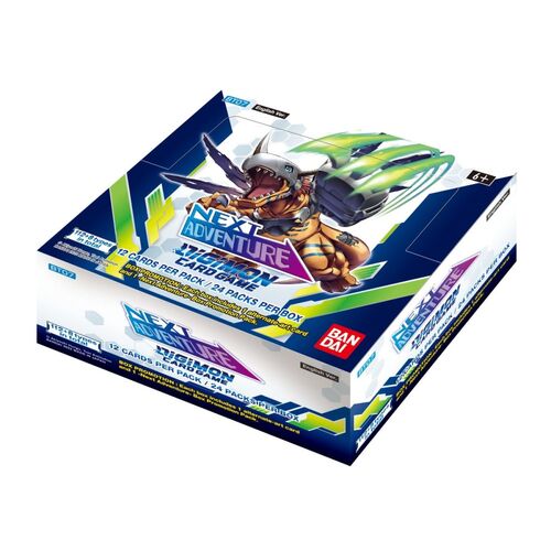 Digimon Card Game Series 07 Next Adventure BT07 Booster Display TCG