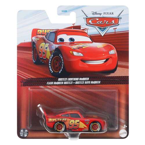 Disney Pixar Cars Rusteze Lightning McQueen 1:55  DXV29-FGD64
