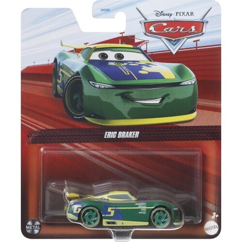 Disney Pixar Cars Eric Braker 1:55 DIE CAST 	DXV29-GRR48