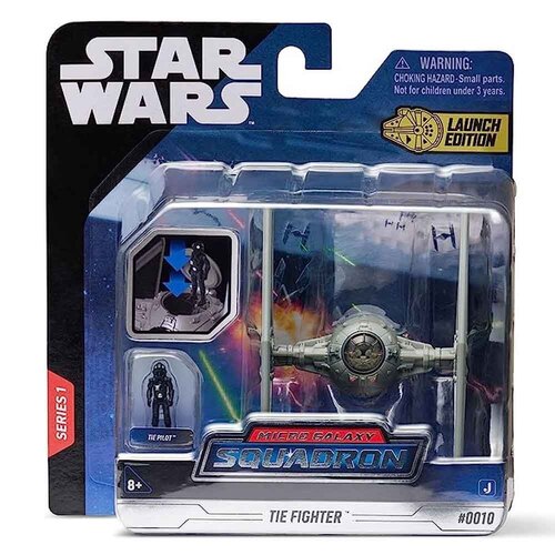 Star Wars Micro Galaxy Squadron Tie Fighter die cast