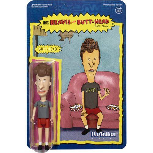 Beavis and Butt-Head - Butt-Head ReAction 3.75” Scale Action Figure