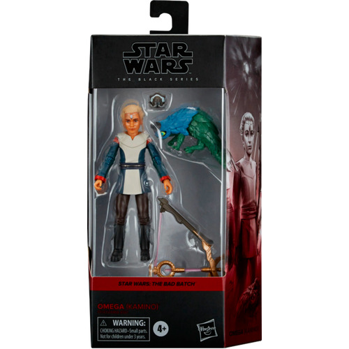Star Wars: The Bad Batch - Omega (Kamino) Black Series 6” Scale Action Figure