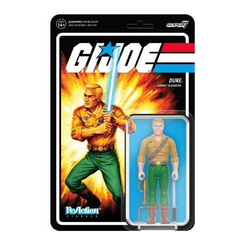 GI Joe ReAction W5 Duke V2 Combat Gladiator Action Figure