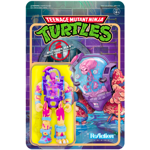 Teenage Mutant Ninja Turtles (1987) - Mutagen Man ReAction 3.75” Action Figure