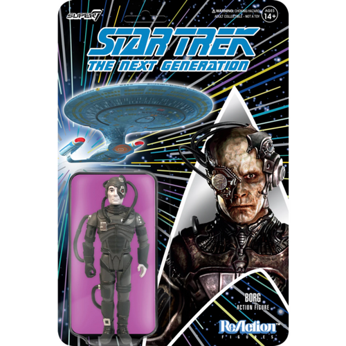 Star Trek: The Next Generation - Borg ReAction 3.75” Action Figure