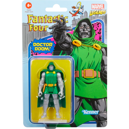 Fantastic Four - Doctor Doom Retro Marvel Legends Kenner 3.75” Action Figure