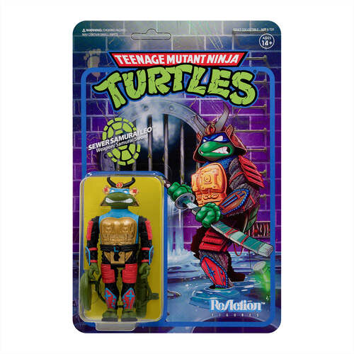 Teenage Mutant Ninja Turtles ReAction Figure  - Samurai Leonardo Wave 3