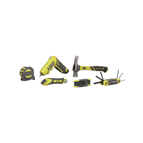 Ryobi Mini Home Essentials Kit tools driver screw