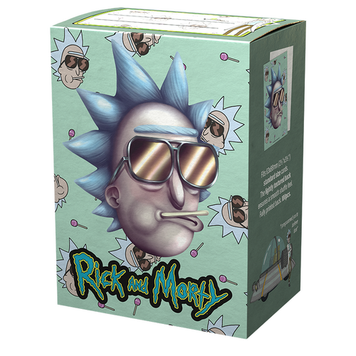 Dragon Shield Sleeves - Rick and Morty: Cool Rick Standard Card Protector