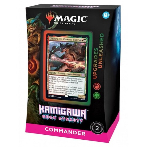 Magic The Gathering - Kamigawa Neon Dynasty UPGRADES UNLEASHED Deck