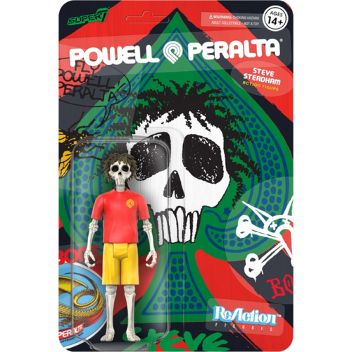reaction Powell Peralta - Steve Steadham (Del Mar) ReAction 3.75" Figure