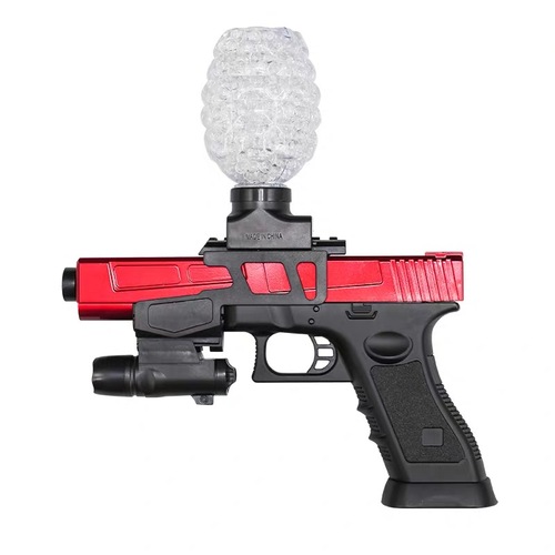 SKD Glock 18 hopper feed RED gel blaster similar to 1911