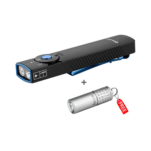 Olight Arkfeld Pro Portable EDC Flashlight With White Light & Green Laser & UV