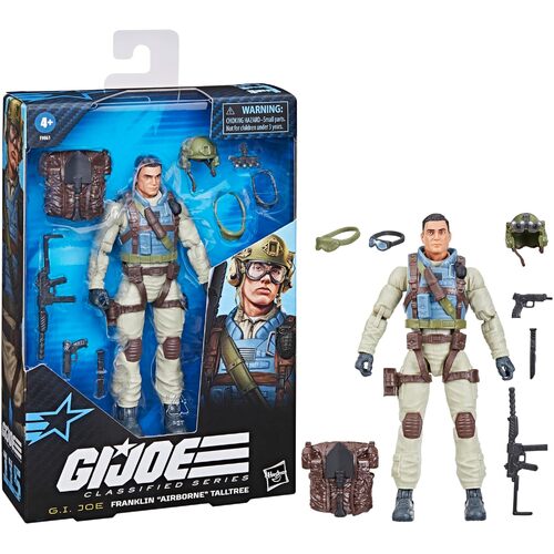 G.I. Joe - Franklin "Airborne" Talltree Classified Series #115 Action Figure