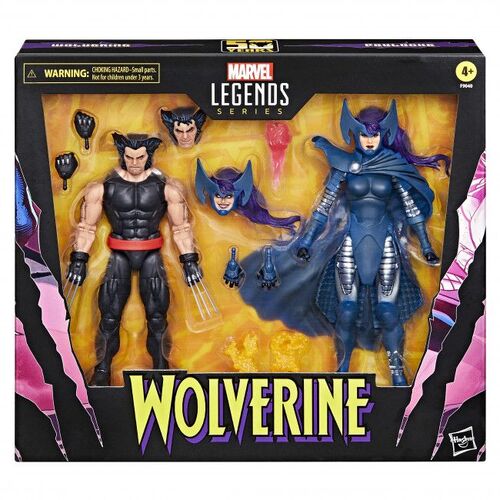Marvel Legends Series Wolverine And Psylocke 2 Pack Action Figures