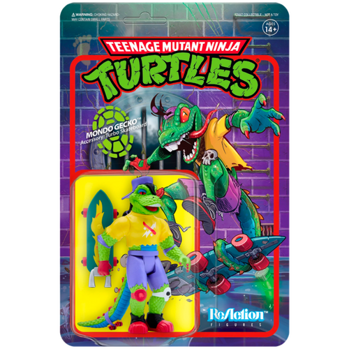 Teenage Mutant Ninja Turtles (1987) - Mondo Gecko ReAction 3.75” Action Figure