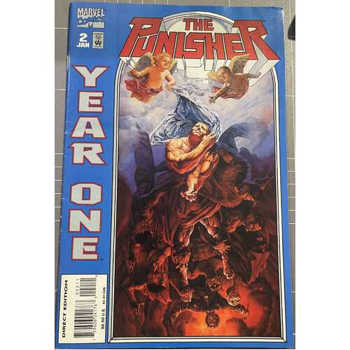 The Punisher: Year One #2 Jan 1995 Marvel Comic