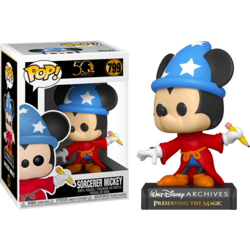 Disney Archives - Sorcerer Mickey #799 Pop! Vinyl