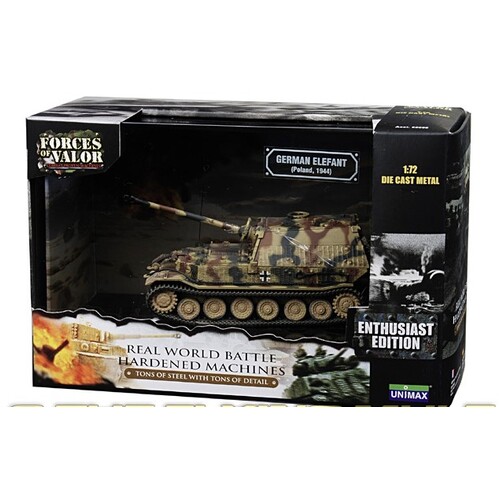 FORCES OF VALOR - GERMAN ELEFANT Poland, 1944, 1:72 85352