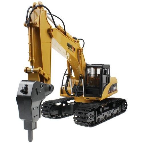 HUINA 1:14 Drill Excavator RC Model Toy