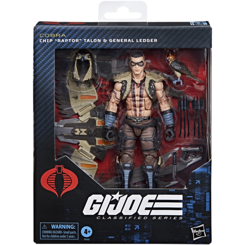 G.I. Joe - Chip "Raptor" Talon & General Ledger Classified Series Deluxe 6" Scale Action Figure