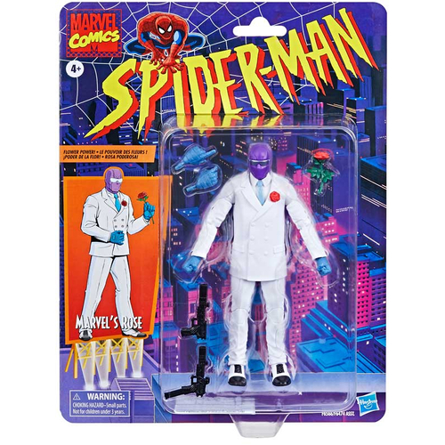 Spider-Man - Marvel's Rose Retro Marvel Legends 6" Scale Action Figure