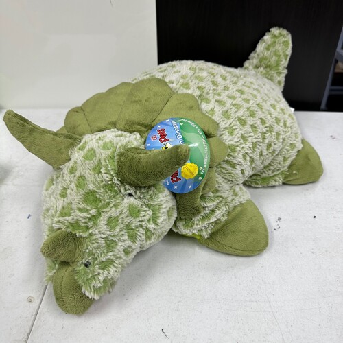 PILLOW PETS - GREEN DINOSAUR
